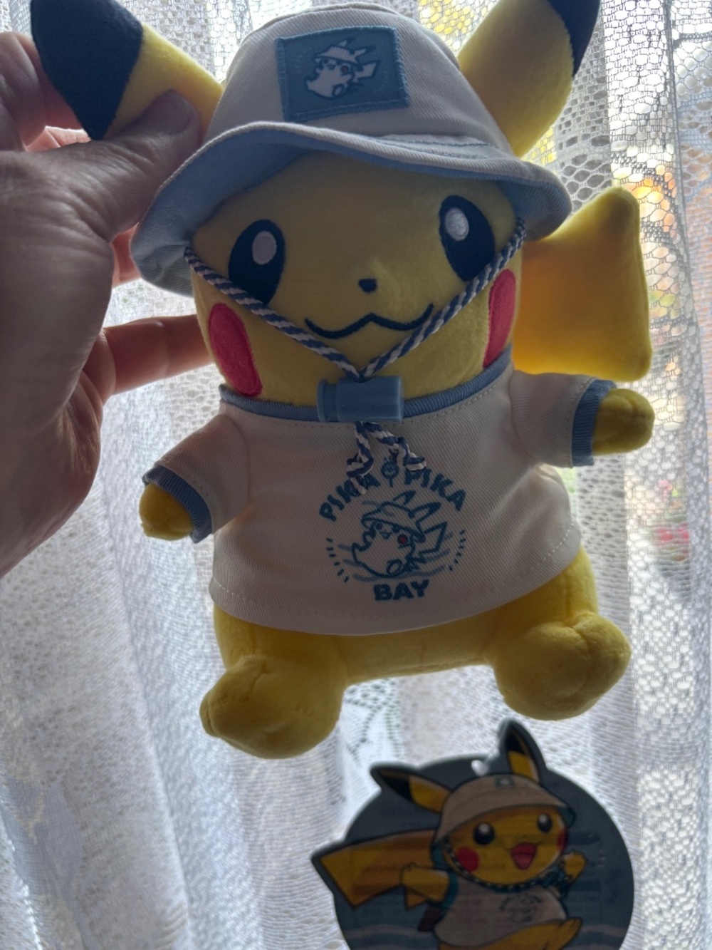 Pokémon Center Tokyo Bay Exclusive: Pikachu "Leisure Style" Ver. Plush – NWT Jap